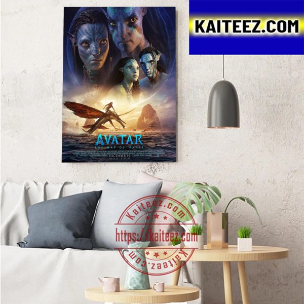 Avatar The Way Of Water Art Decor Poster Canvas