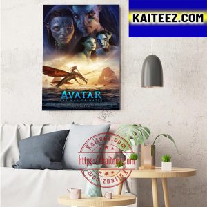 Avatar The Way Of Water Official Poster Art Decor Poster Canvas