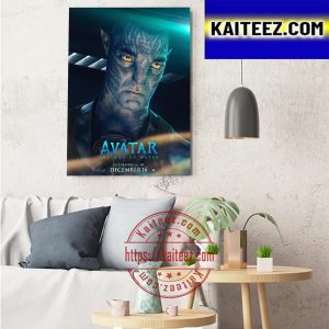 Avatar The Way Of Water Quaritch Art Decor Poster Canvas