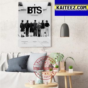 BTS 5 Grammy Nominations Artist First Korean History Art Decor Poster Canvas