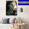 Avatar The Way Of Water Quaritch Art Decor Poster Canvas