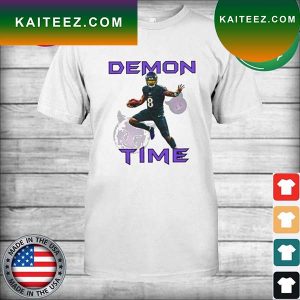 Baltimore Ravens Lamar Jackson Demon Time T-shirt