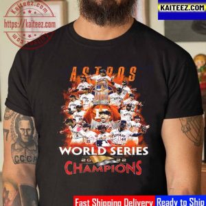 Baseball Team Houston Astros World Series Champions 2022 Vintage T-Shirt