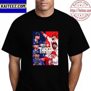 Best Of Three In 2022 MLB World Series Vintage T-Shirt