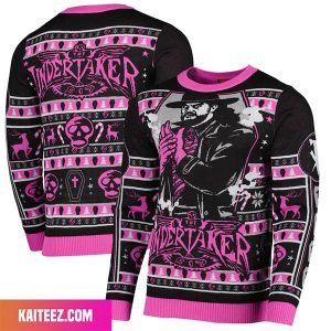 Black – Purple The Undertaker Holiday Ugly Sweater