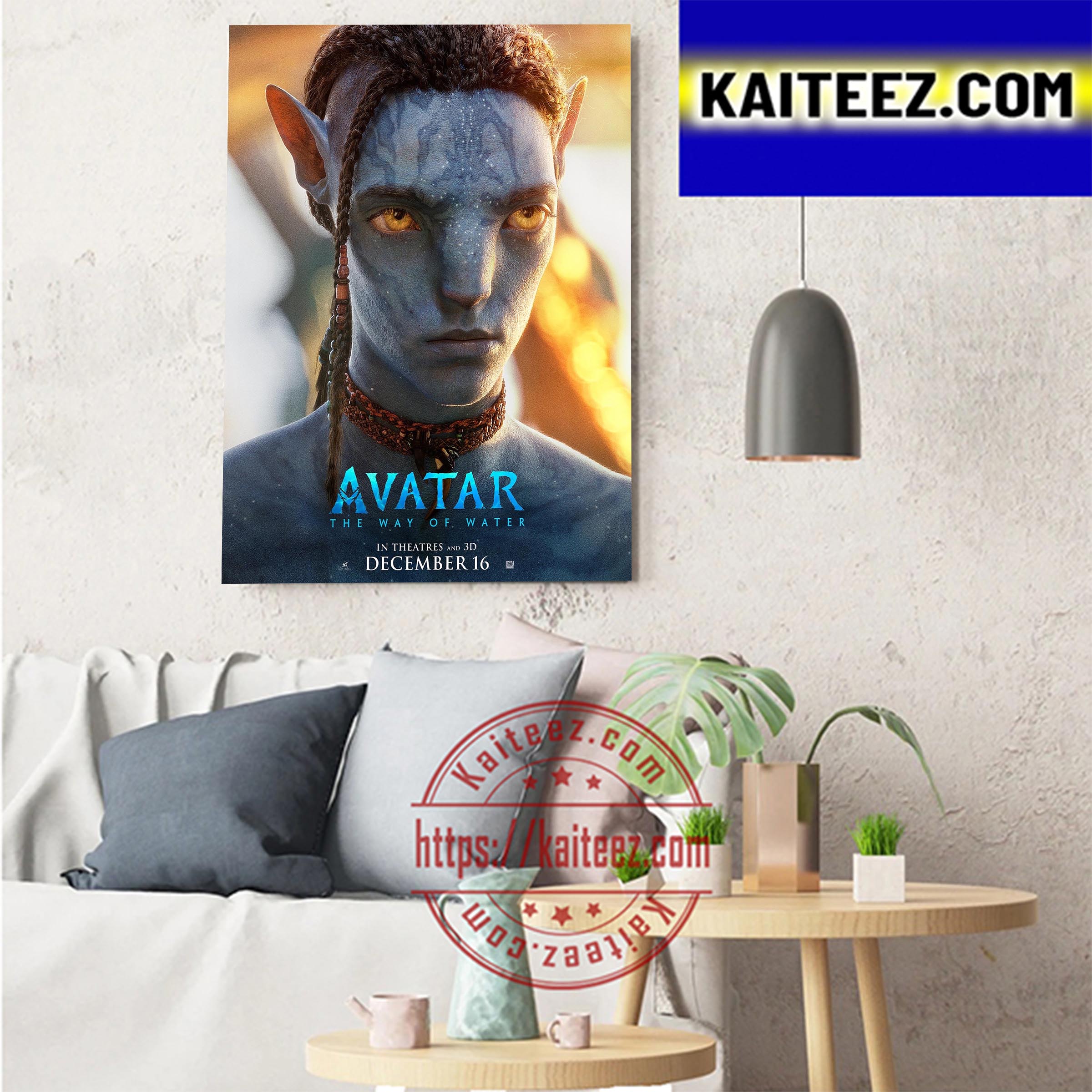 Britain Dalton As Loak In Avatar The Way Of Water Home Decor Poster Canvas   REVER LAVIE