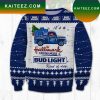 Bud Light Beer Christmas Ugly Sweater