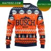 Busch Latte Beer Ugly Sweater