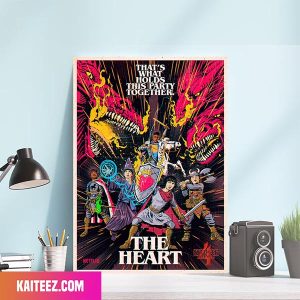Butcher Billy x Stranger Things Collectible Trading Cards Poster