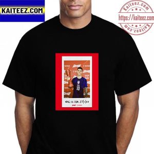Captain America Christian Pulisic Is Budweiser Player Of The Match Vintage T-Shirt
