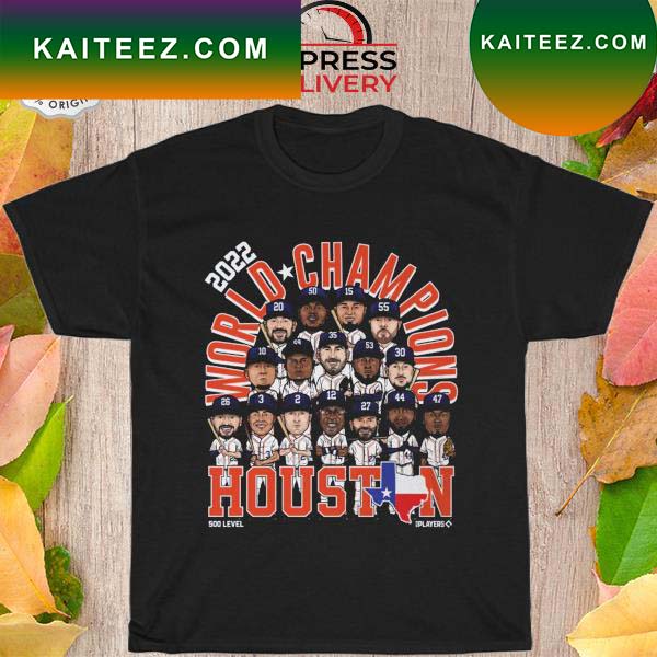 Houston Astros Baseball Team Finals Champs 2022 T-Shirt S-3XL Gift Fan