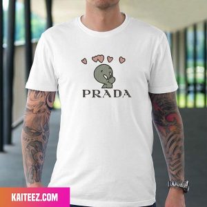 Casper Prada Embroidered Fan Gifts T-Shirt