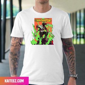 Chainsaw Man Pixel Art Anti Heroes Is Coming Fan Gifts T-Shirt