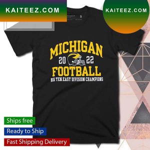 Champion University of Michigan Football Big Ten East Champions T-shirt