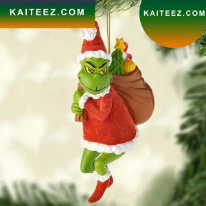 Character Pendant Christmas Tree Flat Hanging Grinch Christmas Ornament