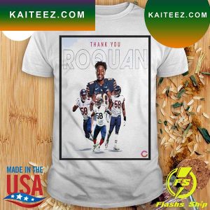 Chicago Bears Thank You For Everything Roquan Art Decor Poster T-Shirt