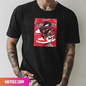 Chicago Bulls x Air Jordan 1 Fan Gifts T-Shirt