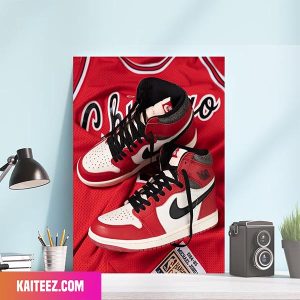 Chicago Bulls x Air Jordan 1 Poster