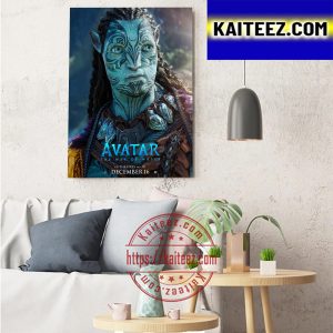 Cliff Curtis As Tonowari In Avatar The Way Of Water Art Decor Poster Canvas