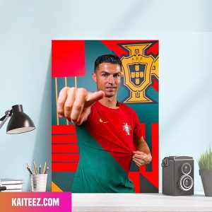 Cristiano Ronaldo Portugal Team FIFA World Cup Poster