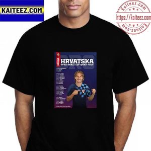 Croatia 2022 FIFA World Cup Squad Vintage T-Shirt