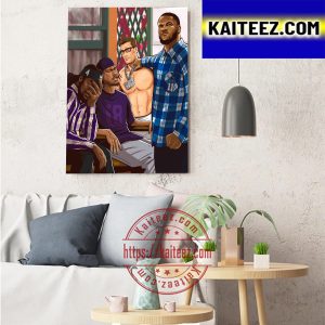 Dallas Cowboys Bully Minnesota Vikings 7 Game Win Streak Art Decor Poster Canvas