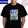 Buffalo Bills Vs Detroit Lions NFL On Madden Thanksgiving Vintage T-Shirt