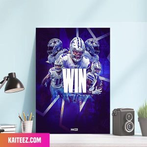Dallas Cowboys Win Today Is Their Largest Road Win In Franchise History Poster