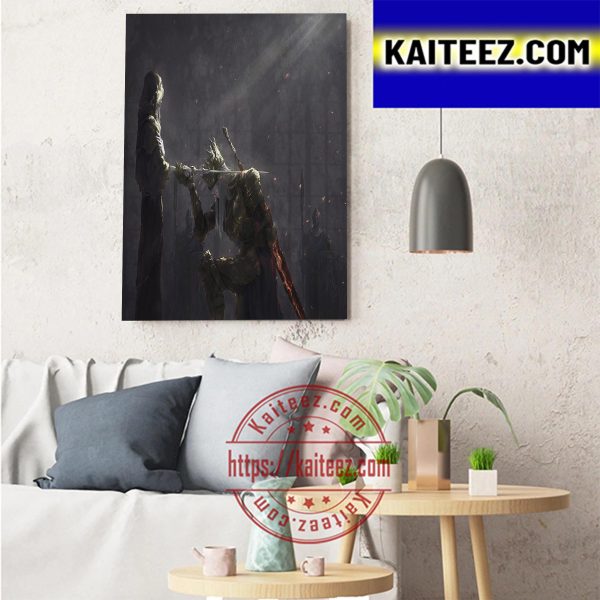 Dark Souls III Fan Art Decor Poster Canvas