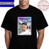 Francisco Lindor Marvin Miller Man Of The Year New York Mets MLB Vintage T-Shirt