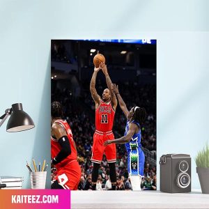 DeMar DeRozan Chicago Bulls 15 Points In The 3rd Quarter Alone Poster