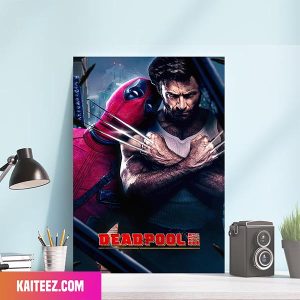 Deadpool x Wolverine Is Team Up Time Deadpool 3 Marvel Studios Poster