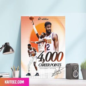 Deandre Ayton Phoenix Suns Congrats on 4K We Are The Valley Poster