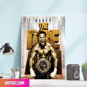 Devin Haney The Rank Boxing The Dream Poster