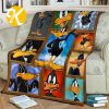 Disney Daffy Duck With Every Emotions Christmas Throw Blanket