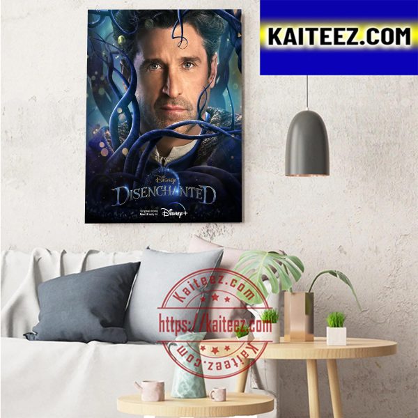 Disney Disenchanted Character Poster Art Decor Poster Canvas