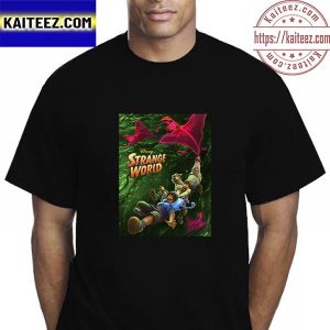 Disney Strange World Official Poster Vintage T-Shirt