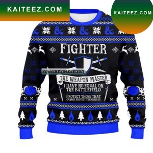 DnD Classes Collection Christmas Ugly Sweater