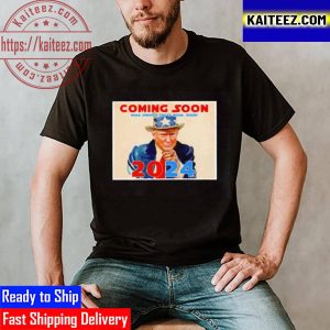 Donald Trump Coming Soon 2024 Vintage T-Shirt