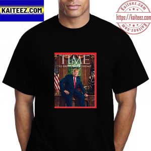 Donald Trump On Cover TIME To Bring Back Trump Announcement Vintage T-Shirt