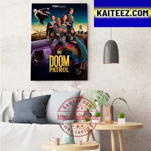 Doom Patrol Season 4A Official New Poster Art Decor Poster Canvas