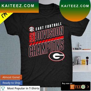 East Division Football Champions Georgia Bulldogs 2022 T-shirt