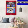 Endy Rodriguez 2022 South Atlantic League MVP Art Decor Poster Canvas