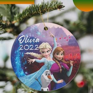 Elsa Christmas Disney Ornament