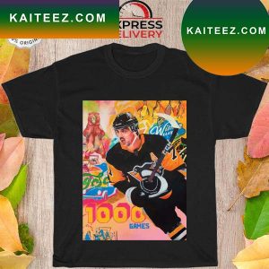 Evgeni Malkin 1000 game NHL Pittsburgh Penguins T-shirt