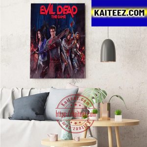 Evil Dead The Game Art Decor Poster Canvas