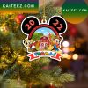 Merry Christmas Custom Name The Thomas Family Disney Ornament