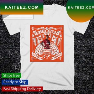 For Club And Country Mark Anthony Kaye Midfielder Qatar Bound T-shirt