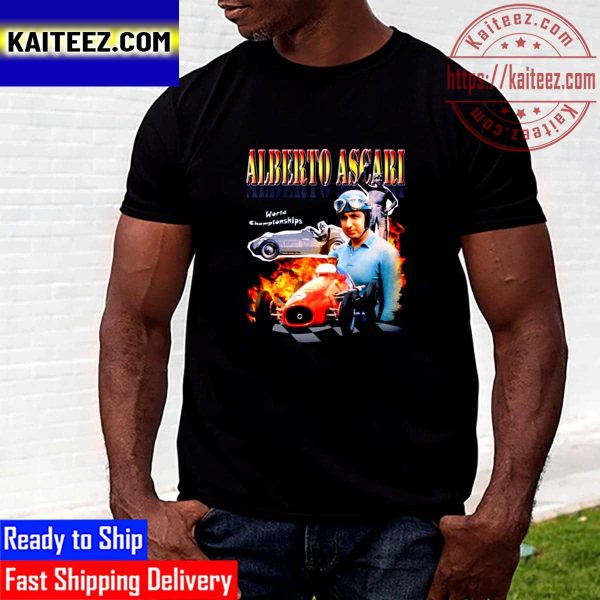 Formula 1 Legend Vintage Design Premium Alberto Ascari Vintage T-Shirt