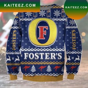 Fosters Beer Ugly Sweater